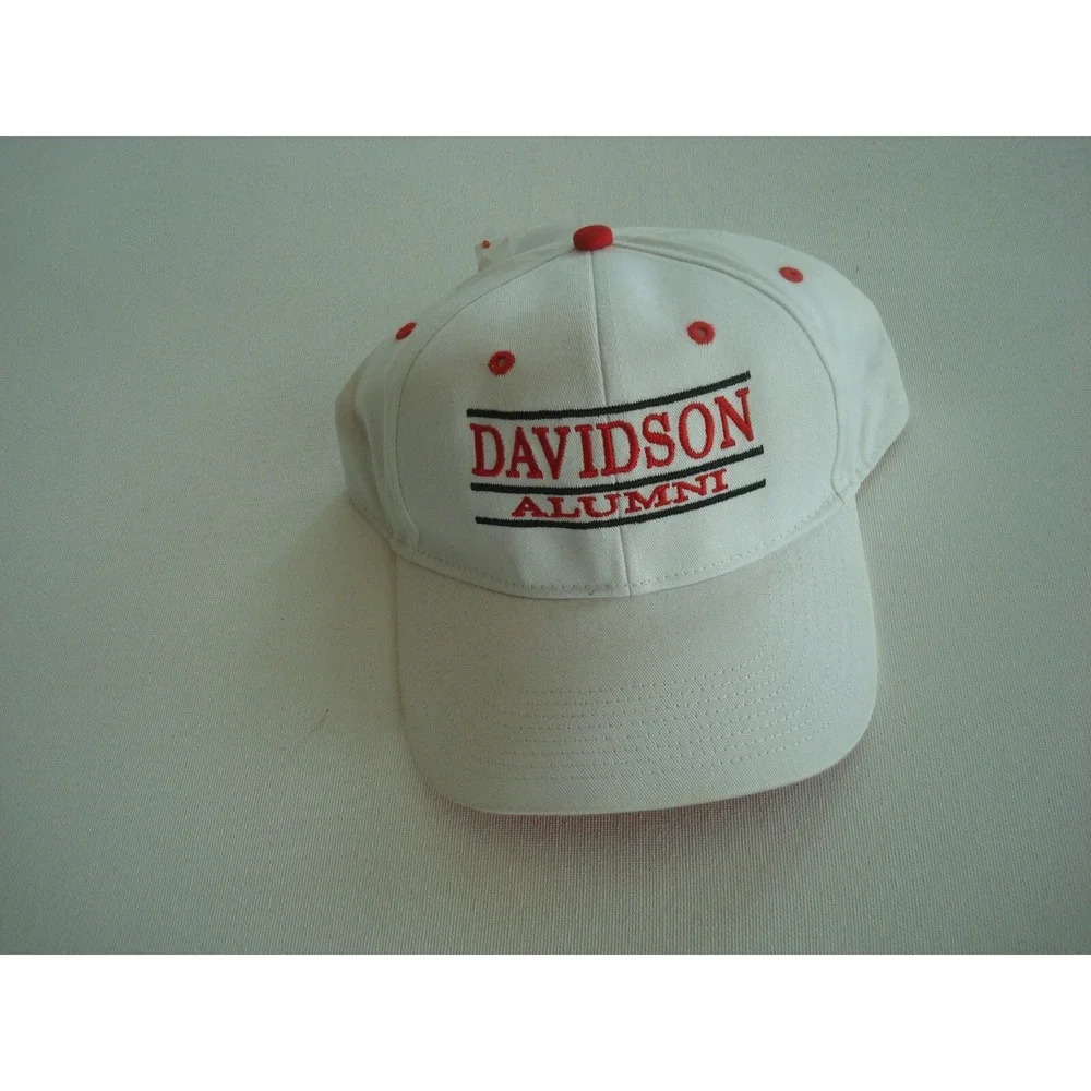 DAVIDSON ALUMNI THE GAME 90S  RARE  SCRIPT SNAPBACK HAT CAP VINTAGE‎ EE4